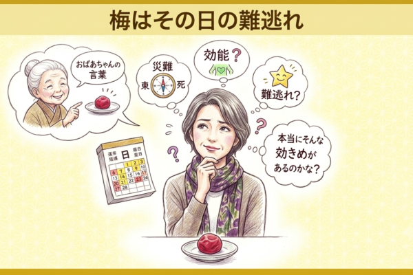 『梅はその日の難逃れ』って本当？ウメにまつわる縁起の良いことわざ集